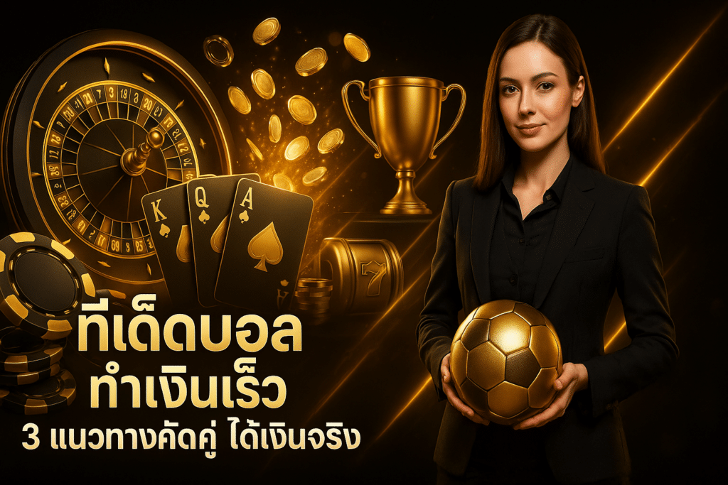 ทีเด็ดบอล ทำเงินเร็ว